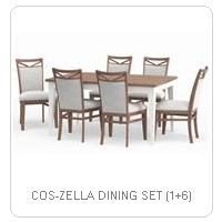 COS-ZELLA DINING SET (1+6)